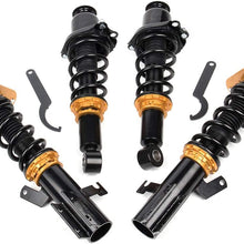 OCPTY Coilovers Suspension Lowering Kit Adjustable Full Coil Springs Struts Shock fit for 2009-2017 for Toyota Corolla /2009 for Toyota Matrix