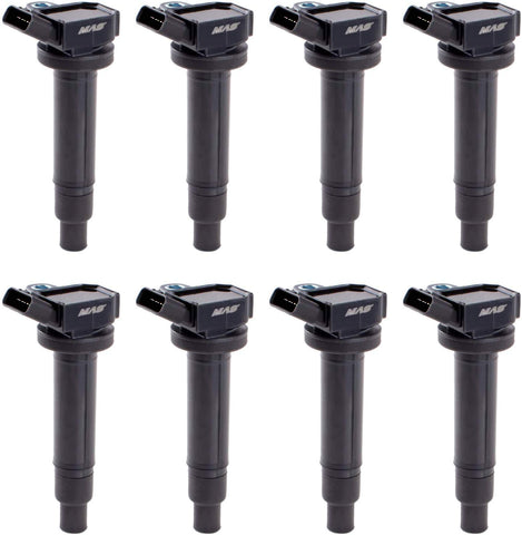 MAS Ignition Coil Replacement for Toyota Lexus V8 4.3L 4.7L 5.7L C1173 UF-230 UF-493(pack of 8)