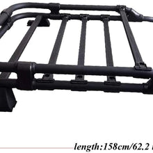Tata.Meila Roof Cargo Rack for 2005 - 2021 Toyota 4Runner Roof Rack Cargo Basket Luggage Carriers