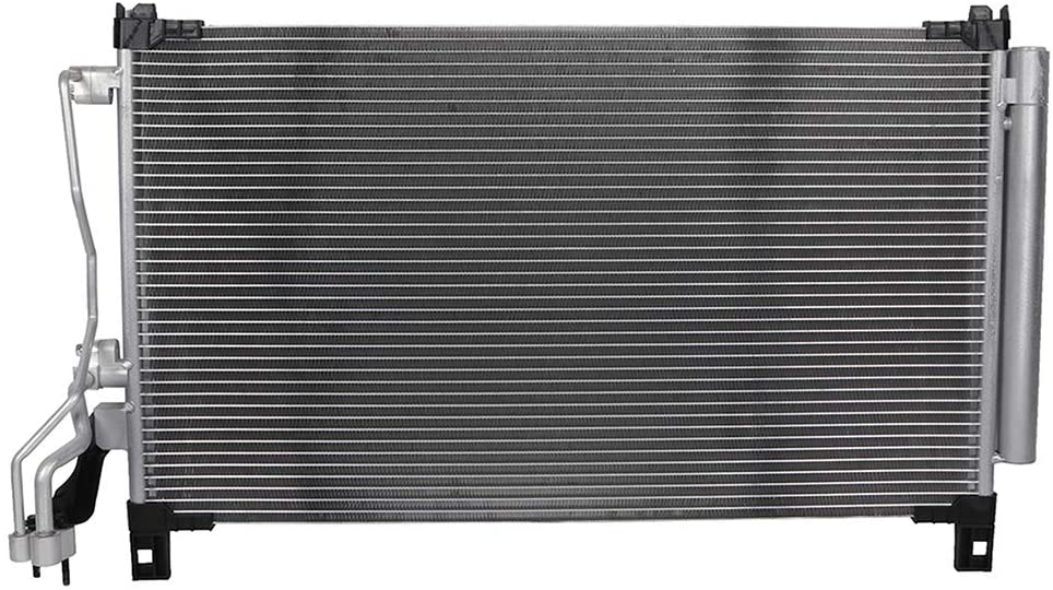 ECCPP Auto Parts Air Conditioning A/C AC Condenser Aluminum A/C AC Condenser Replacement Radiator for 4445 2012 Hyundai Elantra 2015 2016 2017 Hyundai Sonata