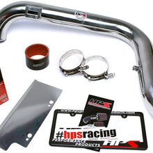 HPS 27-565P Polish Shortram Air Intake Kit with Heat Shield (Cool Short Ram SRI)