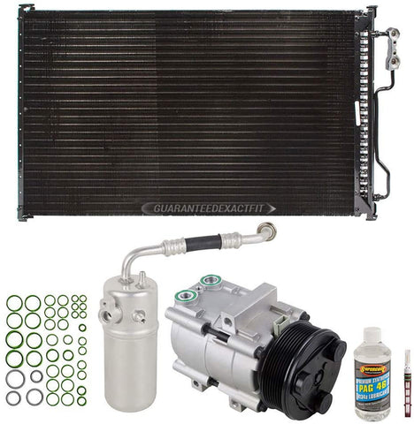 For Ford Expedition & Lincoln A/C Kit w/AC Compressor Condenser & Drier - BuyAutoParts 60-89416CK New