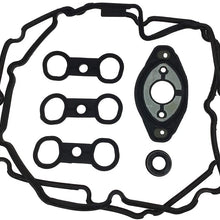 11127552280 11127559699 Camshaft Adjuster Eccentric Shaft Actuator Seal Gasket and 11127559311 11127582245 Engine Valve Cover Gasket Fits BMW E81 E87 E90 E91 E93 E60 E61 E65 E66 X1 X3 X5
