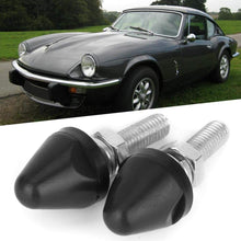 Qiilu Bonnet Location Cone, Bonnet Location Cone Rubbers Stops Accessory Fits for Spitfire/Herald/GT6