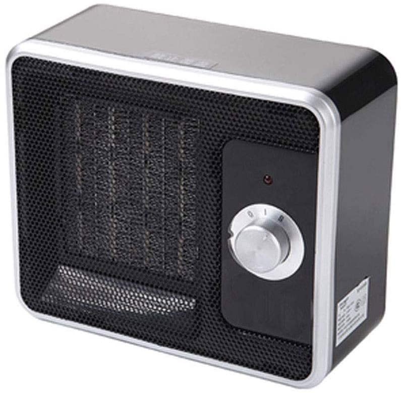 Zyyqt Small Desktop Heater, Home Office Mini Silent Heater Fast Hot Oven (Color : Black)