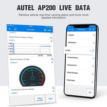 Autel MaxiAP AP200 Obd2 Scanner Bluetooth Auto OBDII Diagnostic Scan Tool for iOS & Android, Full System Car Check Engine Light Code Reader with Service Functions