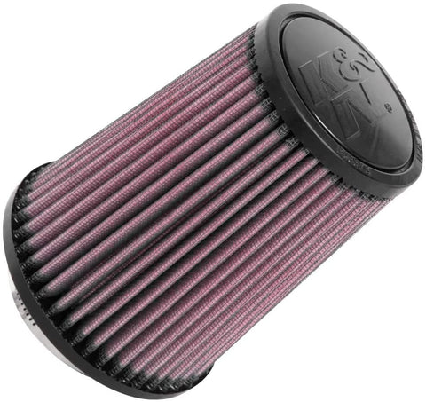 K&N Universal Clamp-On Air Filter: High Performance, Premium, Replacement Engine Filter: Flange Diameter: 2.75 In, Filter Height: 5.875 In, Flange Length: 0.8125 In, Shape: Round Tapered, RU-9310