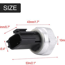 Auto Engine Oil Pressure Sensor Switch, Engine Oil Pressure Sender Adapter Oil Pressure Sensor Tool for Nissan Sentra Altima 25070-CD000 25070-CD00A