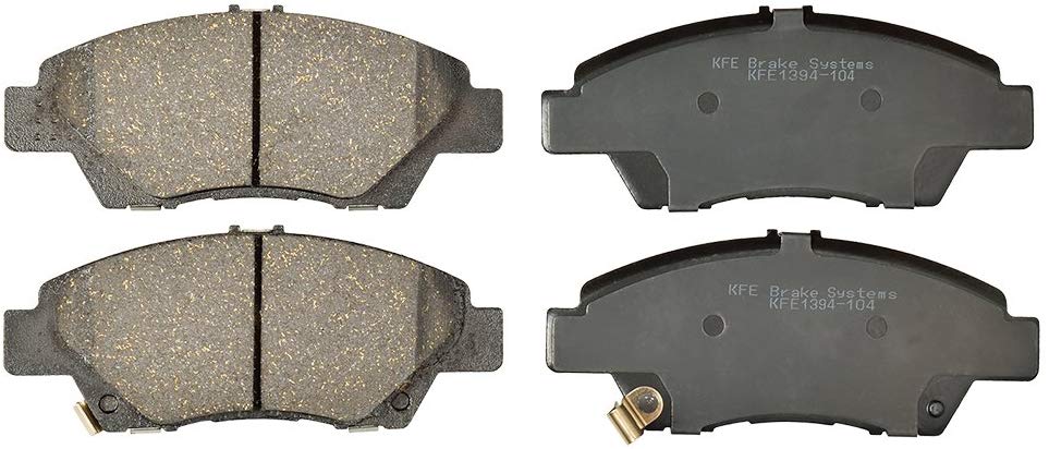 KFE Ultra Quiet Advanced KFE1394-104 Premium Ceramic FRONT Brake Pad Set