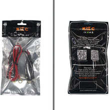 Male Cigarette Lighter to O Ring Terminal Harness Extension Cable - 12V-24V Power Supply Cord Adapter Fuse 15A 16AWG Cable Wire for Car Inverter Air Pump Sprayer Compressor and DIY (3FT)