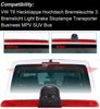 HD Third Roof Top Mount Brake Lamp Reverse Rear View Backup Camera Angle and Distance Adjustable Night Vision for V W T6 Caravelle Bus Transporter MPV SUV (Camera+Rearview Mirror)