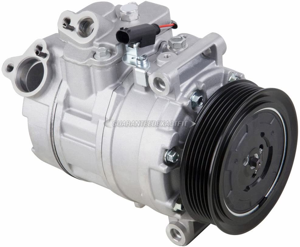 AC Compressor & A/C Clutch For BMW 330i 525i 530i M3 M5 M6 Z4 528i 328i 325i 325xi 328xi 330xi 525xi 528xi 530xi - BuyAutoParts 60-02260NA NEW