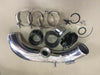 CHARGE PIPE KIT w/SSQV SILVER BLOW OFF for BMW N54 E82 E91 E93 135 335Xi