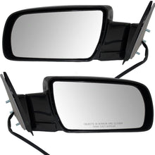 Aftermarket Replacement Driver and Passenger Pair Power Side Door Mirrors Metal Base Compatible with 88-99 Old Body Style Pickup Truck SUV