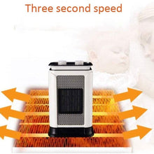 Zyyqt Desktop Heater, Home Quiet Energy-Saving Ceramic PTC Moving Head Small Portable Heater