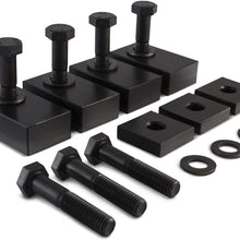 Jeep Wrangler JKU/JL Black Delrin Plastic Rear Seat Recline Kit with Bolts and Washers 2007-2020+