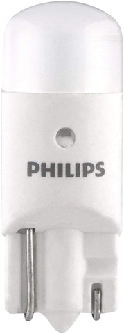 Philips 127916000KB2 T10/168/12961 White 6000K LED light bulb, 4 Pack