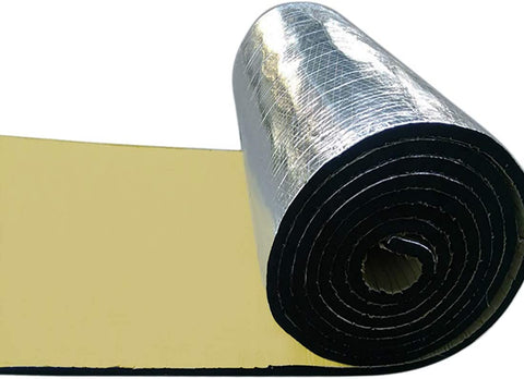 uxcell 394mil 10.76sqft Car Fender Engine Heat Sound Deadener Dampening Insulation Mat 40 Inch x 40 Inch