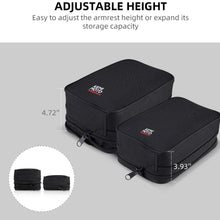 kemimoto 【2019 Upgraded】 RZR Armrest Safe, 1680D Armrest Safe Console Storage Bag with Additional Zipper Compatible with 2014-2019 Polaris RZR 900/900 S / 1000/1000 S / 1000 XP/XP 1000 Turbo