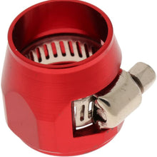 Hose End Finishers Oil Fuel Line Clip Clamp Fitting Accessories Red