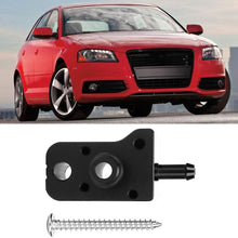 Turbo Boost Adapter, Aluminum Turbo Boost Tap Vacuum Sensor Adaptor Fits for A3 EA888 Engine, Black