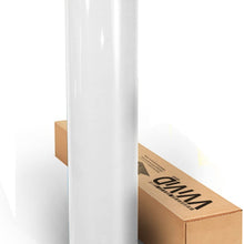 VViViD White High Gloss Realistic Paint-Like Microfinish Vinyl Wrap Roll XPO Air Release Technology (6ft x 5ft (Hood, Roof or Trunk Wrap Kit))