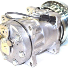 GENUINE SANDEN 4596 4608 4657 8108 AC COMPRESSOR FOR CAT 3E1907 3E1908 CASE 317008A3 86993463 70-1-0018