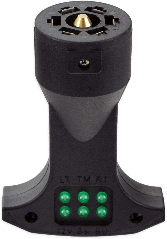 ucostore Shop-Tek/C-H 7-Way Trailer Light Tester - 6 Function LED Indicators, CZTLT7 - Sold Only