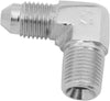 Russell R4279C Cycleflex Universal Brake Line Fitting - 1/8in Male NPT - #3 90 Degrees
