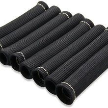 Car 1200 Degree Spark Plug Wire Boots Heat Shield Protector Sleeve Cover fit for SBC BBC 350 454 8PCS by Shinehome