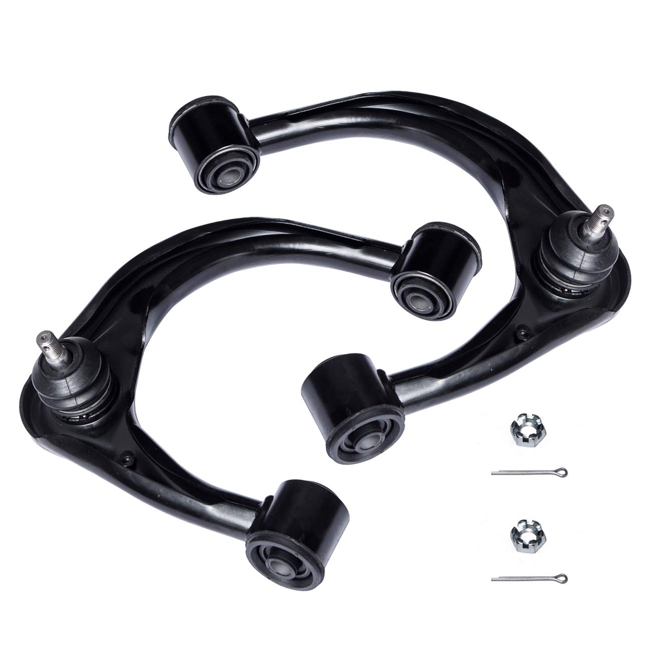 TUCAREST 2Pcs K620063 K620064 Left Right Front Upper Control Arm and Ball Joint Assembly Compatible Lexus GX460 GX470 (Exc.The Kinetic Dynamic Suspension) Toyota 4Runner FJ Cruiser Suspension