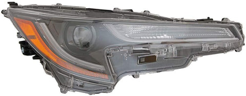 For Toyota Corolla Sedan/L/LE Headlight Unit 2020 Passenger Side For TO2519197 | 81140-12K90