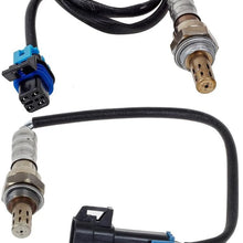Kwiksen 2 pcs Upstream and Downstream Oxygen Sensor 234-4066 and 234-4342 Universal Heated O2 Sensor 1 and Sensor 2 Replacement for Chevrolet Pontiac Saturn Cobalt HHR Ion 2005-2008