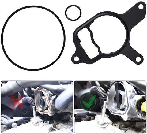 PQY Vacuum Pump Rebuild Seal Kit Gasket Compatible with Volkswagen 2.5 L Jetta Beetle Passat Rabbit Golf