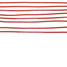 A-Team Performance 8.0 mm Double-Layer Red Silicone Spark Plug Wires BBC Big Block Compatible with Chevy Chevrolet GMC Straight Boot Wires 396, 402, 427, 454, 502, 572