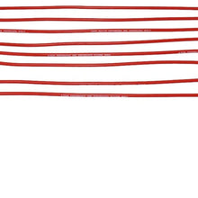 A-Team Performance 8.0 mm Double-Layer Red Silicone Spark Plug Wires BBC Big Block Compatible with Chevy Chevrolet GMC Straight Boot Wires 396, 402, 427, 454, 502, 572
