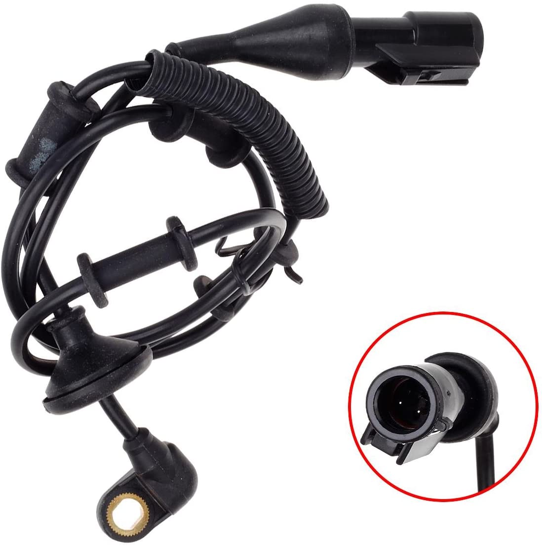 AUTEX ABS Wheel Speed Sensor Rear Left/Right 2L1Z2C204BB ALS533 compatible with Ford Expedition 2003-2006 Replacement for Lincoln Navigator 2003-2006