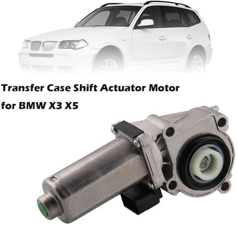 RYANSTAR Transfer Case Shift Actuator Shift Motor with Sensor Compatible with BMW X3 X5 27107566296 27107541782 27103455136 27107599889 27107555297