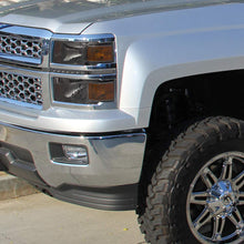 For 14-16 Chevy Silverado 1500 LED Pair Smoke Len Pair Headlights Headlamps Amber Reflector