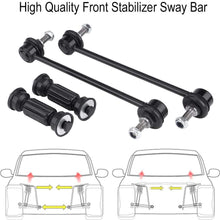 Evgatsauto 4 pcs Front Anti Roll Bar Suspension Stabilizer Sway Bar Drop Link for FORD FOCUS MK1 1998 1999 2000 2001 2002 2003 2004