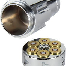 Pilot Automotive PM-2104 44 Magnum Six Shooter Shift Knob w Secret Storage Compartment, Manual / Automatic Transmission