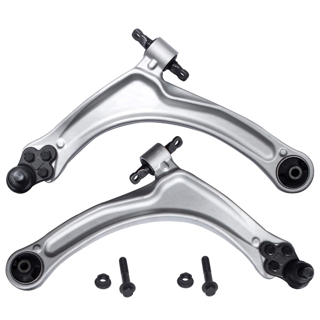 TUCAREST 2Pcs K620897 K620898 Left Right Front Lower Control Arm and Ball Joint Assembly Compatible With Chevrolet Cobalt HHR Pontiac G5 Pursuit [RPO Code FE3:Sport Suspension]