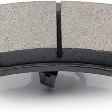 ECCPP Front Rear Ceramic Disc Brake Pad Kit for 2004-2005 Infiniti QX56,2005-2006 Nissan Armada,2004-2007 Nissan Titan