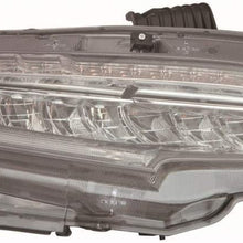 For Honda Civic SI | Hatchback |TYPE-R Headlight Assembly LED Type 2016 17 18 2019 Passenger Side For HO2503176 | 33100-TBA-A11