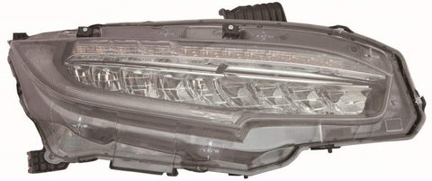 For Honda Civic SI | Hatchback |TYPE-R Headlight Assembly LED Type 2016 17 18 2019 Passenger Side For HO2503176 | 33100-TBA-A11