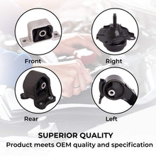 Ashimori Compatible With 2002-2006 Honda CRV CR-V 2.4L Auto AT Transmission Engine Motor Mount Set A6596 A6597 A4504 A4506