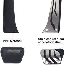 Signswise No Drill Anti-slip AT Fuel Gas Brake Pedal Cover For BMW 1 3 5 7 Series X3 X5 Z4