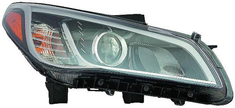 Fits Hyundai Sonata 2016-2017 Headlight Assembly Halogen SE/ECO Model Passenger Side (DOT Certified) HY2503201N