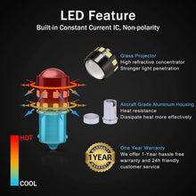BRISHINE 4-Pack 1000 Lumens Super Bright 1156 1073 1141 7506 BA15S LED Bulbs 6000K Xenon White 24-SMD LED Chipsets with Projector for Backup Reverse Lights, Parking Lights, Daytime Running Lights