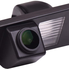 HD 1280x720p Reversing Camera Integrated in Number Plate Light License Rear View Backup Camera Waterproof Night Vision for Hyundai Santa Fe IX25 2014 2015 Azera Carens Creta